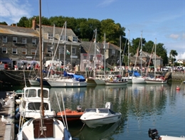Padstow is a bustling fishing port on the North Cornish coast